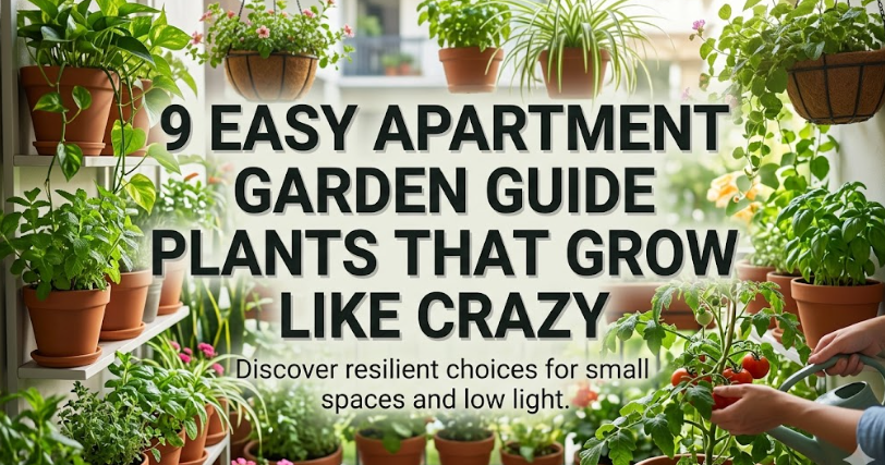 9 Easy Apartment Garden Guide Plants That Grow Like Crazy