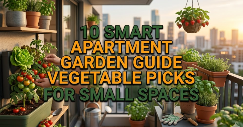 10 Smart Apartment Garden Guide Vegetable Picks for Small Spaces