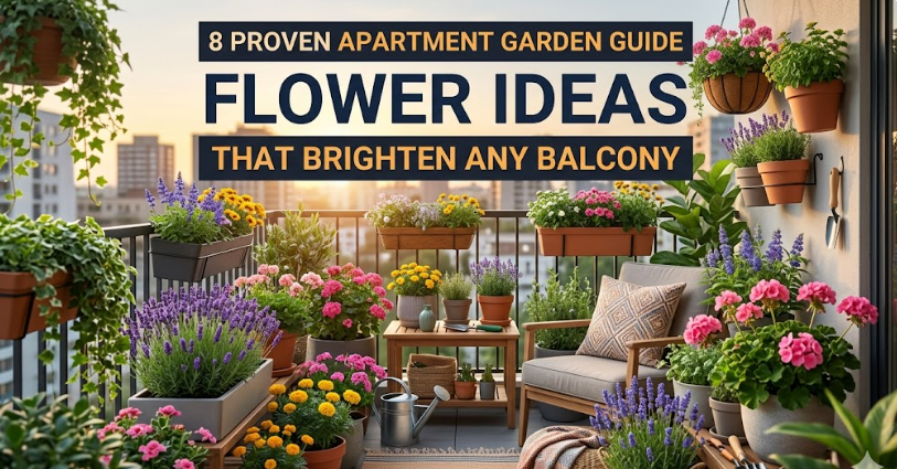 8 Proven Apartment Garden Guide Flower Ideas That Brighten Any Balcony