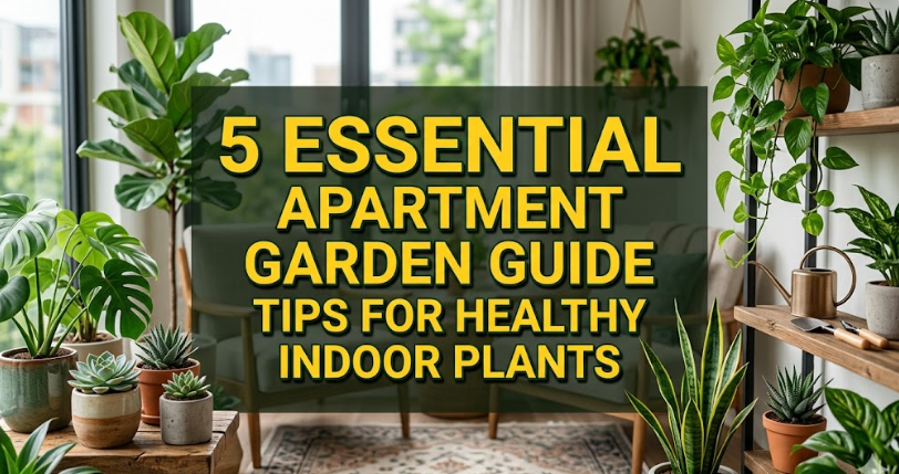 5 Essential Apartment Garden Guide Tips for Healthy Indoor Plants
