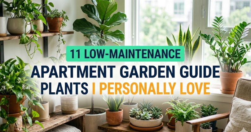 11 Low-Maintenance Apartment Garden Guide Plants I Personally Love