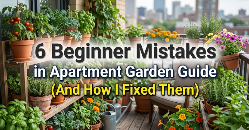 6 Beginner Mistakes in Apartment Garden Guide (And How I Fixed Them)