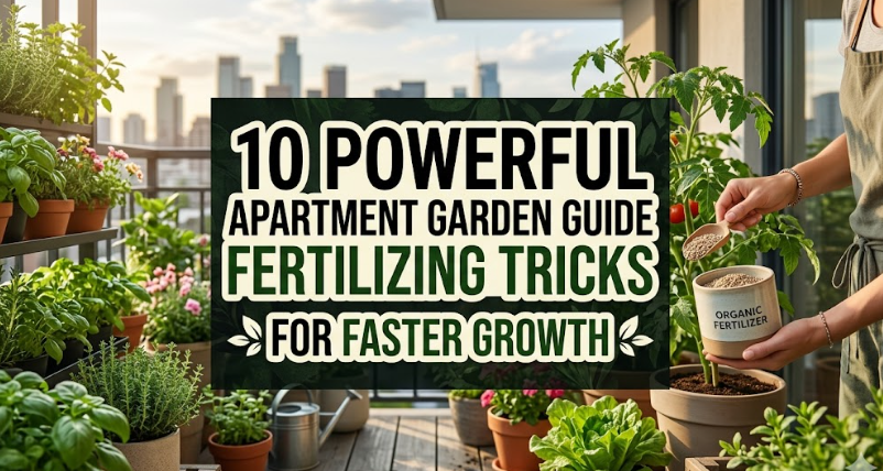 10 Powerful Apartment Garden Guide Fertilizing Tricks for Faster Growth