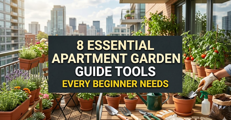 8 Essential Apartment Garden Guide Tools Every Beginner Needs