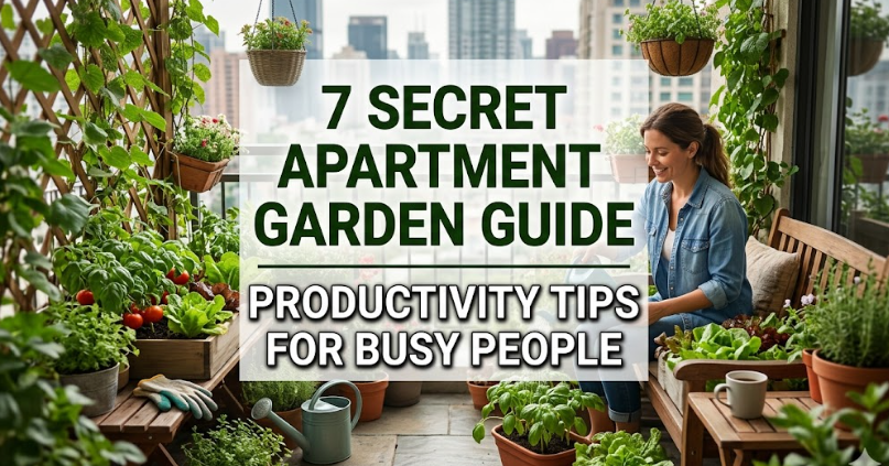 7 Secret Apartment Garden Guide Productivity Tips for Busy People