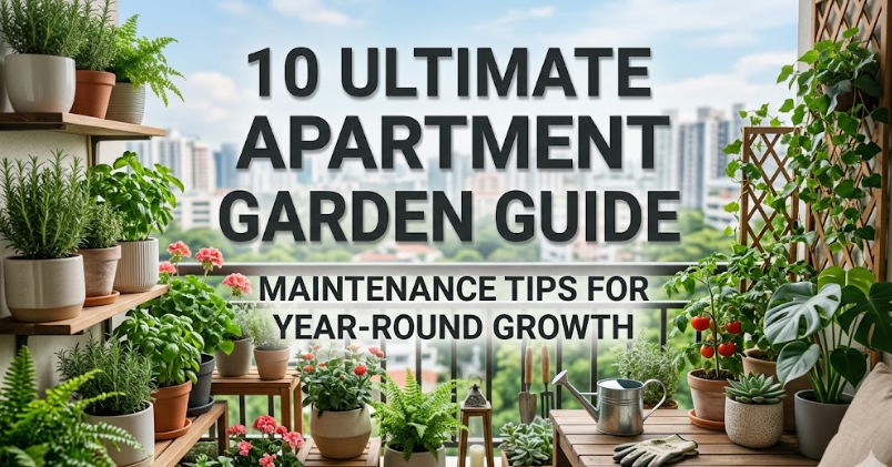 10 Ultimate Apartment Garden Guide Maintenance Tips for Year-Round Growth
