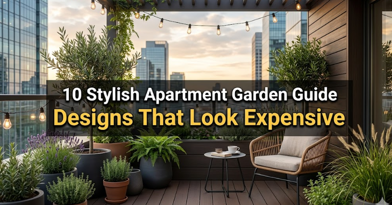 10 Stylish Apartment Garden Guide Designs That Look Expensive