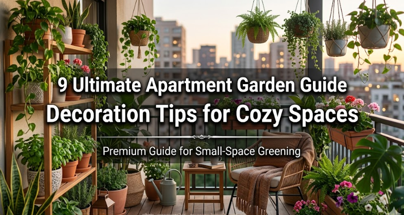 9 Ultimate Apartment Garden Guide Decoration Tips for Cozy Spaces