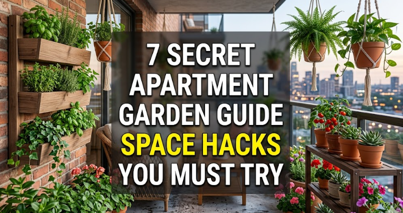 7 Secret Apartment Garden Guide Space Hacks You Must Try
