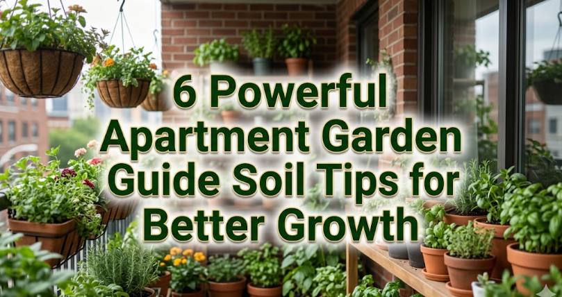 6 Powerful Apartment Garden Guide Soil Tips for Better Growth